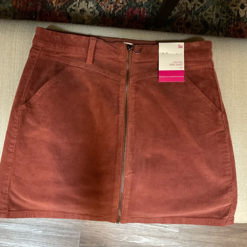 CORDUROY SKIRT